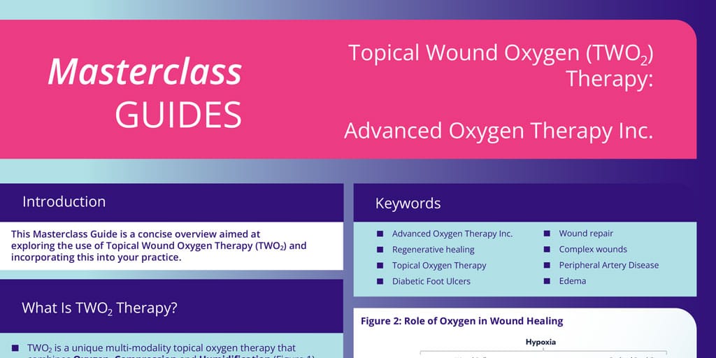 Masterclass Guide: Topical Wound Oxygen (TWO2) Therapy